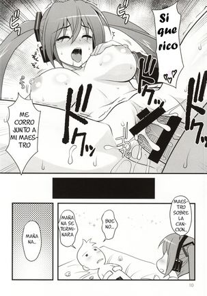 Uchi ni Kita Denshi no Utahime ga Ero sugi te Sagyou ga Hakadoranai Ken - Page 9