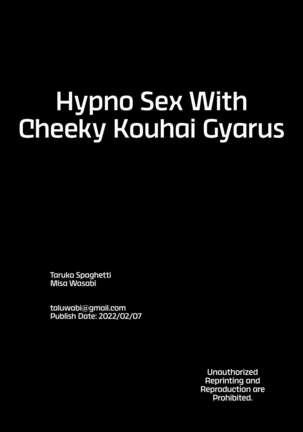 Namaiki Kouhai Gal ni Saimin Oshioki Sex | Punishing Cheeky Kouhai Gyaru With Hypnosis Sex Page #31