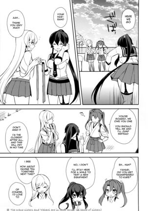 Keijun Yahagi wa Koi o Shita. Jou | Light Cruiser Yahagi Fell In Love - First Page #44