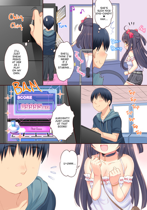 GaCen Hime to DT Otoko no Ichaicha Kozukuri Love Sex | Arcade Princess And a Virgin Boy Who Make Out And Have Lovey-Dovey Baby-Making Sex Page #3