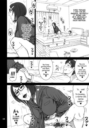 39 Kaiten Shouko-san no Onaho Nikki. Tadaima, Onaho Katsudouchuu. | Shouko-san's Onahole Diary. Today's Ohahole Activities. Page #16