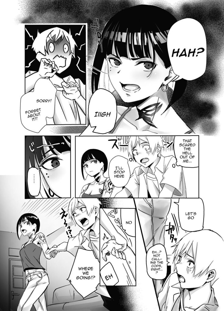 Bar de Deatta Zenshin  Tattoo  no  Onee-san  to Icha Love Ecchi / The Perverted Love I Have With A Girl With Full-Body Tattoos That I Met At a Bar