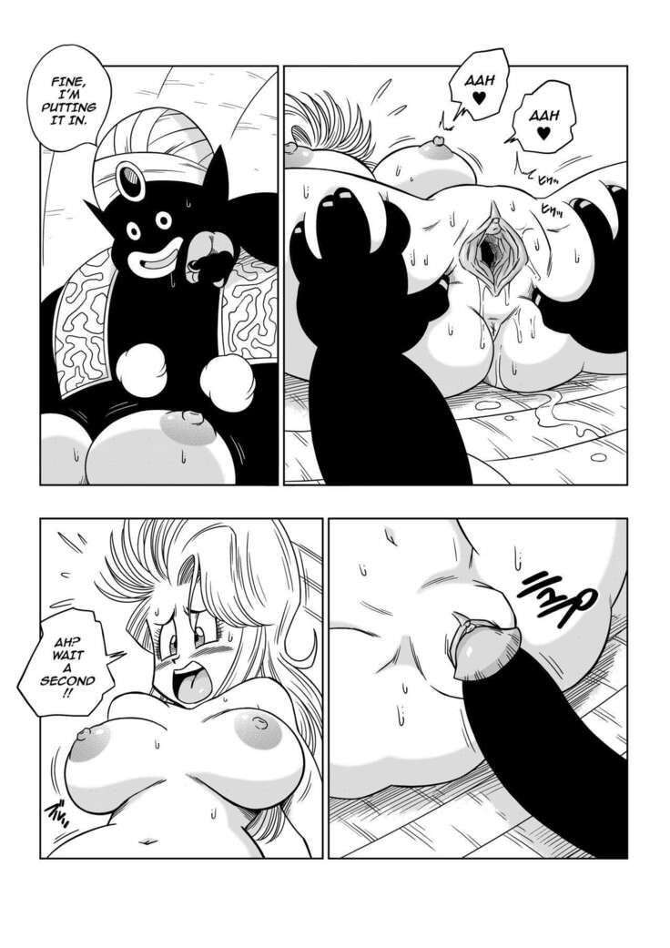 Bulma Meets Mr.Popo - Sex inside the Mysterious Spaceship!