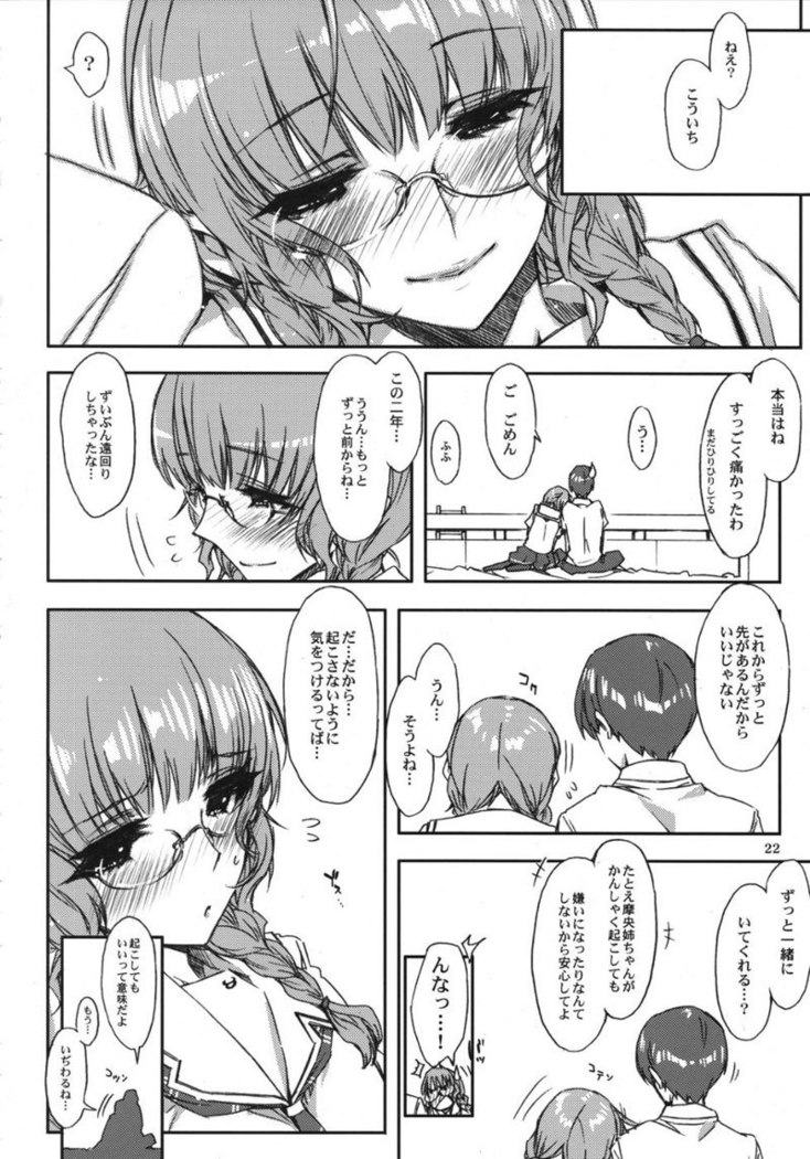 Kimikiss - Mao-nee no Heya dewa Megane ni Tukekaeru Eroi Hon