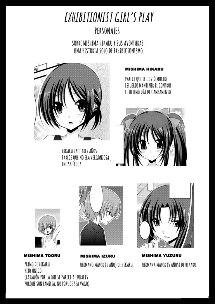 Exhibitionist Girl's Play Ch 1-5