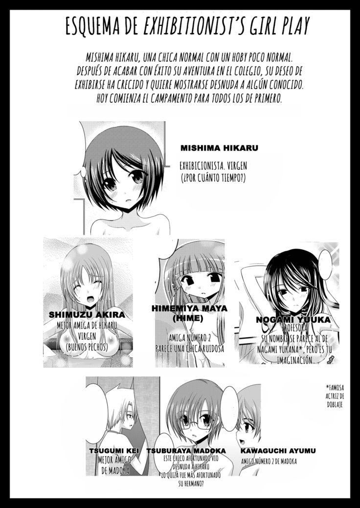 Exhibitionist Girl's Play Ch 1-5