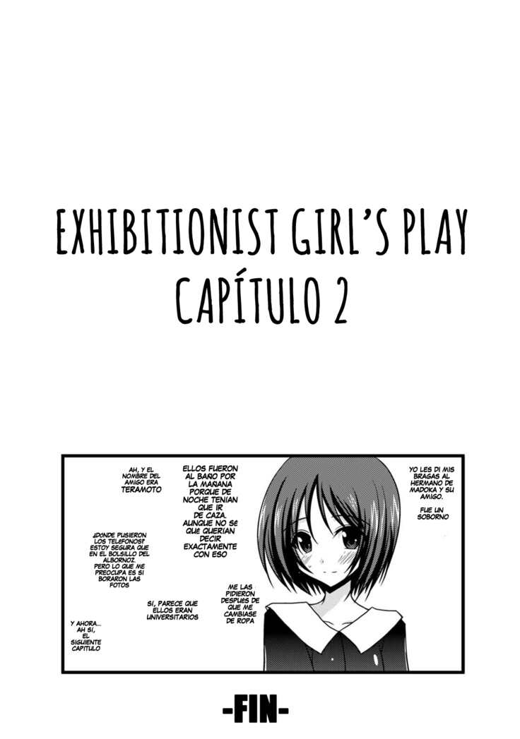 Exhibitionist Girl's Play Ch 1-5