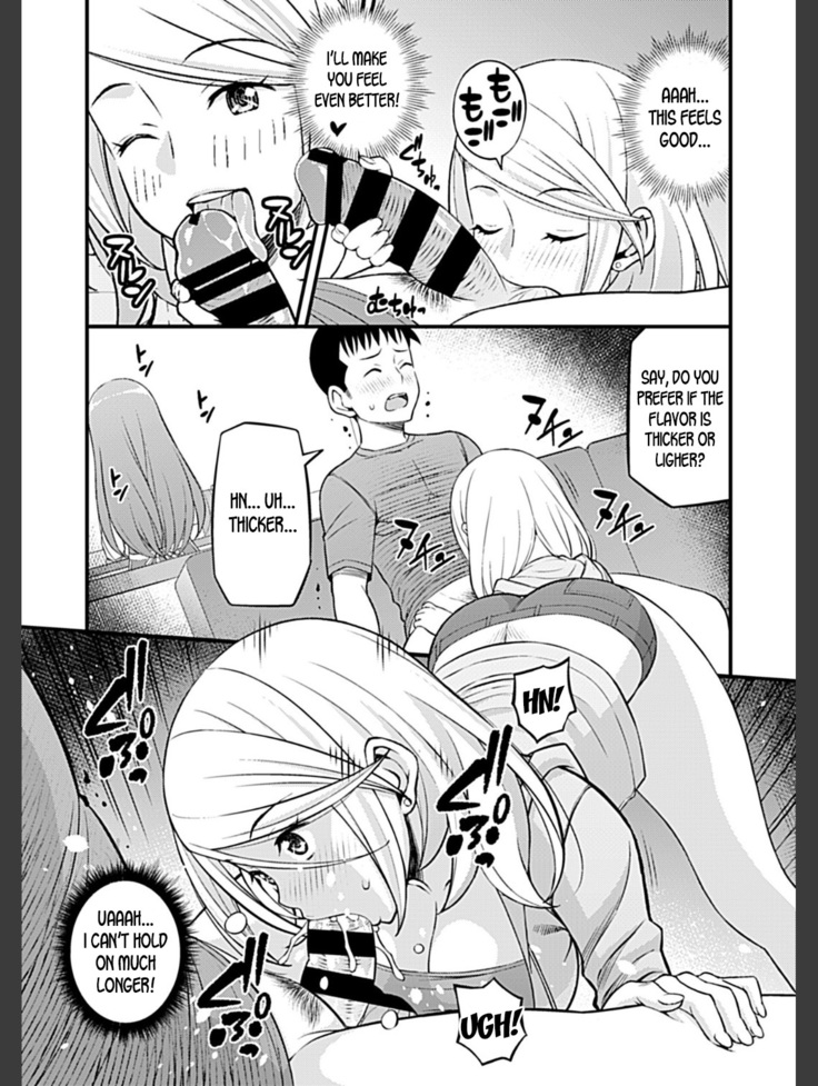 My Girlfriend's Gal-like Onee-san Seduced Me and We had Sex Ch.4