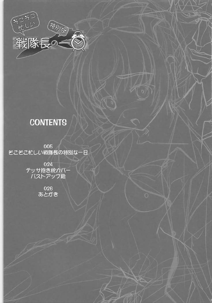 Sokosoko Isogashii Sentaichou no Tokubetsuna Ichinichi