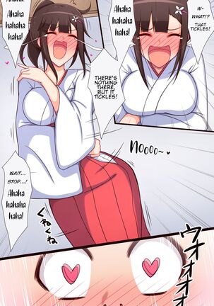 Miko-san no Kusuguri Saimin Himehajime | Shrine Maiden's New Year Hypno-tickling! - Page 8