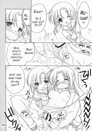 Higurashi Iroiro Bon Page #35