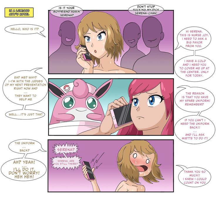 Giant Cartoon Porn Nurse - Nurse Serena - Pokemon - Free Hentai Manga, Doujins & XXX