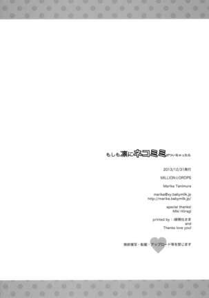 Moshimo Rin ni Nekomimi ga Tsuichattara - Page 25