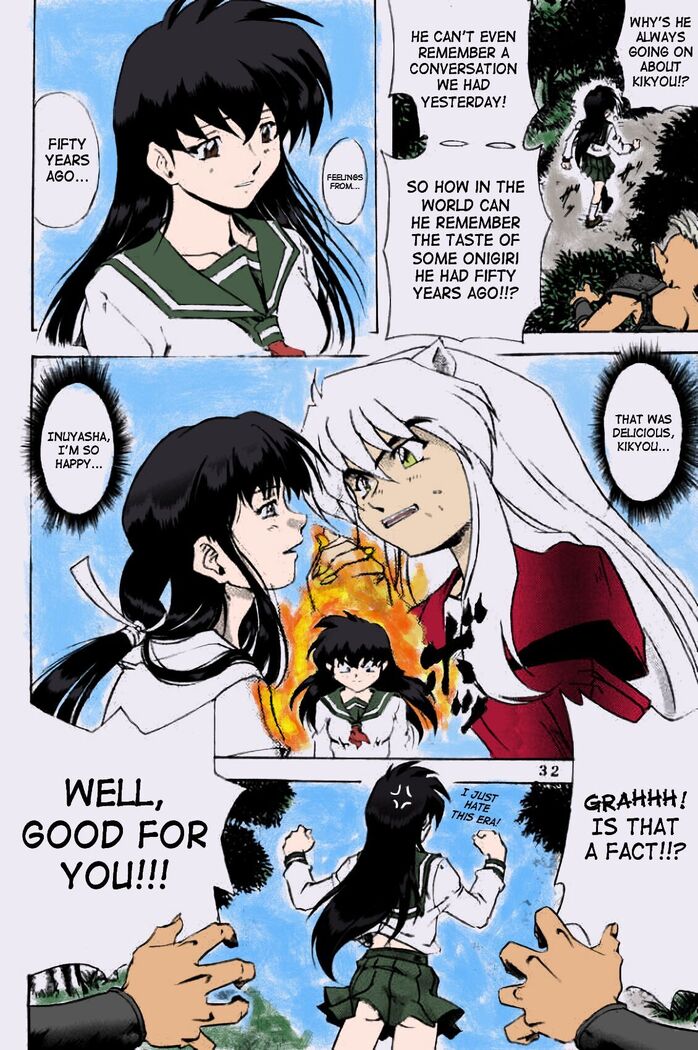 [Nika Tani] Naraku no Soko (Inuyasha) English-Half Translated (Colorized)