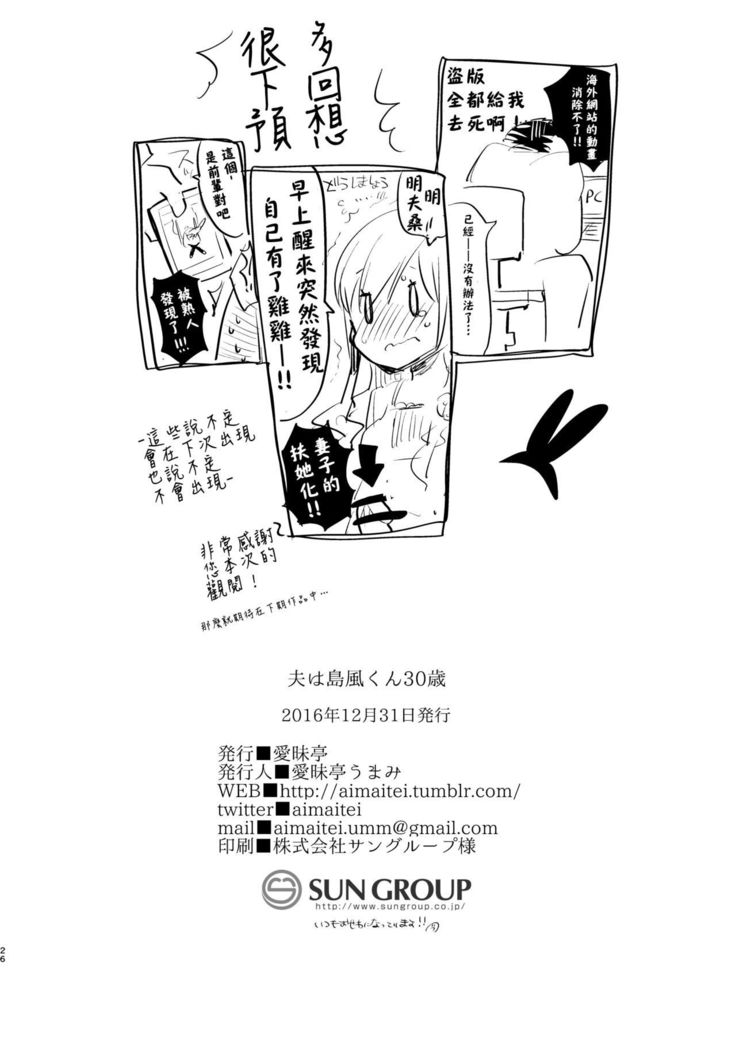 Otto wa Shimakaze-kun 30-sai