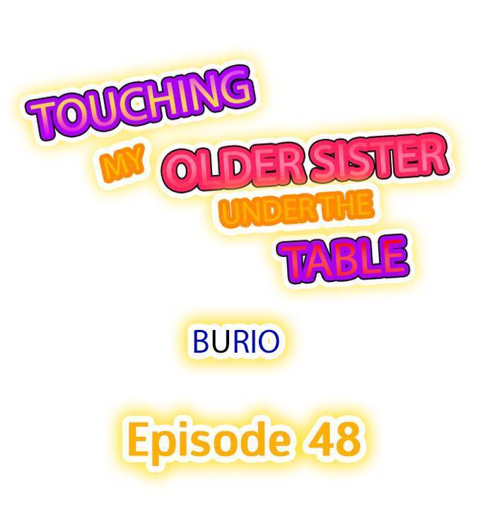 Touching My Older Sister Under the Table