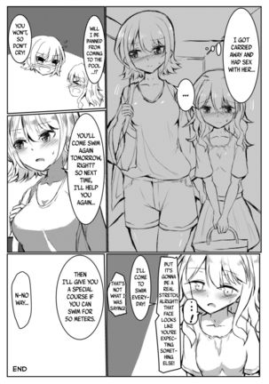 Futanari Onnanoko ga Kyouei Mizugi no Onee-san to Ecchi suru Hon | A Book Where a Futanari Girl Gets Naughty With an Onee-san While Wearing a Swimsuit - Page 22