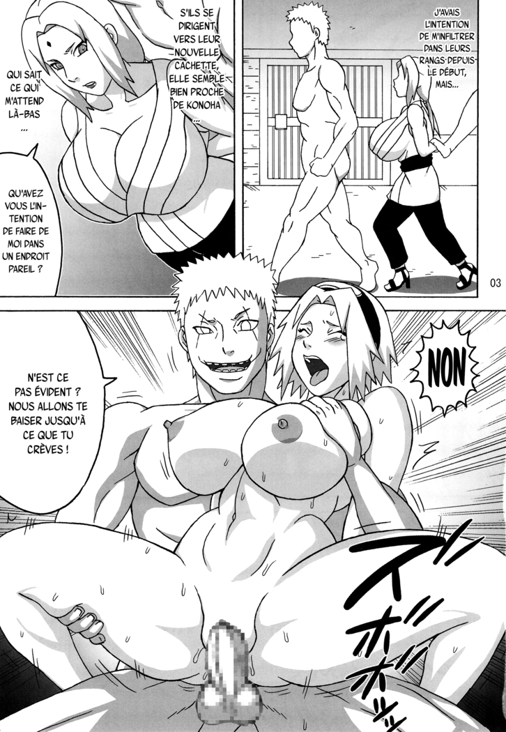 Tsunade no In Kangoku R (Naruto) french