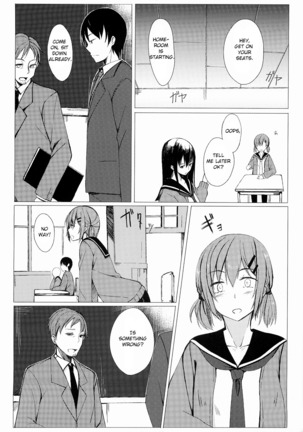 Dare nimo Ienai Watashi no Ichinichi Page #9