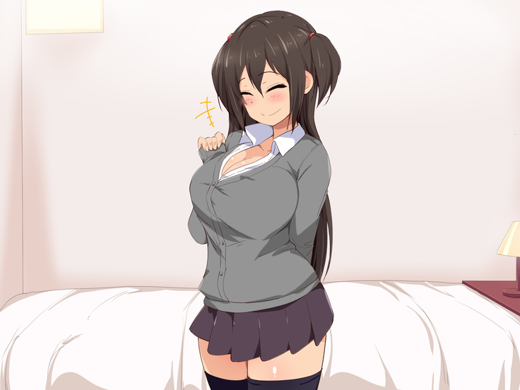 Kimochiyoku sarete nakadashi o yurushichau JK wa saigo ni wa nakadashi o motomete kuru JK