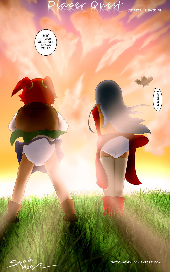 Sketch Man's Diaper Quest Complete