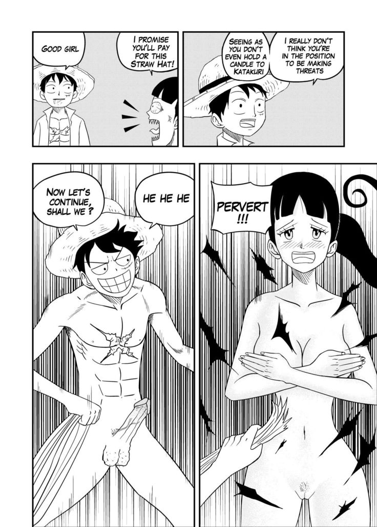 Charlotte Flampe x Luffy
