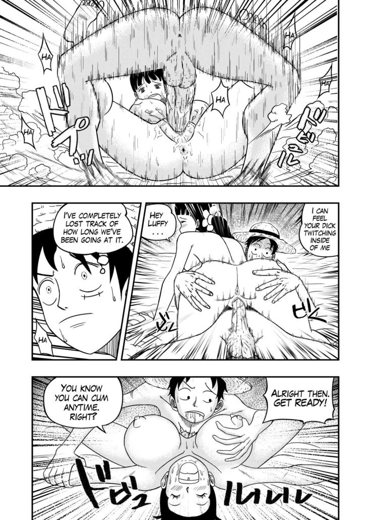 Charlotte Flampe x Luffy