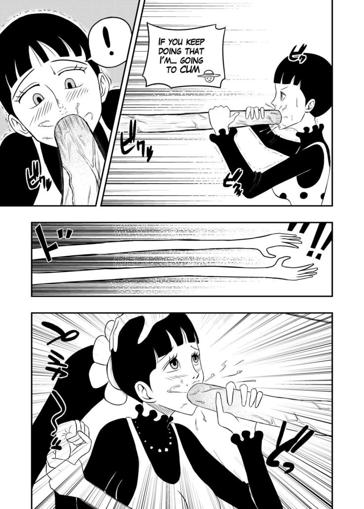 Charlotte Flampe x Luffy