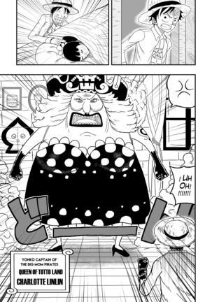 Charlotte Flampe x Luffy Page #14