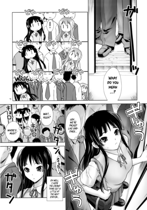 Mio-Mugi Train Molestation | MIO-MUGi Densya Chikan - Page 7