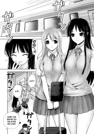 Mio-Mugi Train Molestation | MIO-MUGi Densya Chikan - Page 5