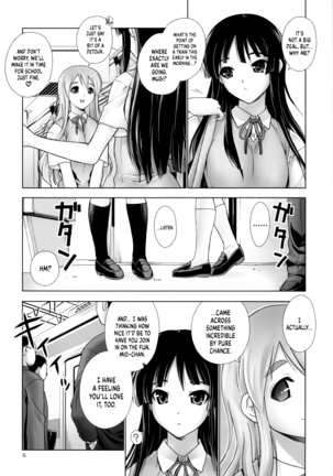 Mio-Mugi Train Molestation | MIO-MUGi Densya Chikan - Page 6