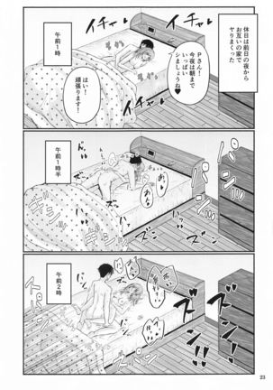 Chihiro-san to Seiyoku Shori Seikatsu - Page 23