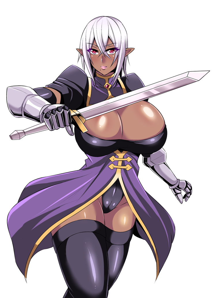 Onna Shougun Artesia - Dark Elf Haramase Choukyou Kiroku