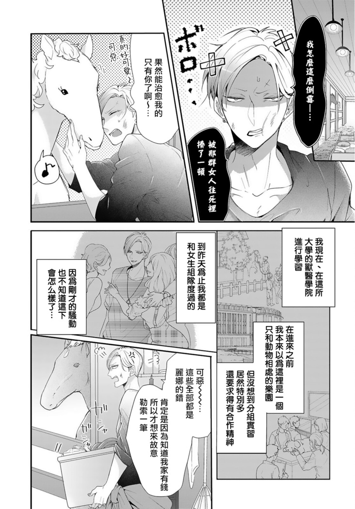 Kemono to Ore no Kozukuri Chakushou Nikki ~Mukashi Tasuketa Kemono ni Ongaeshi de Tanetsuke Saremashita~ | 野兽与我的造人着床日记～ 被以前救助的野兽以报恩为由播种了～ Ch. 1-3