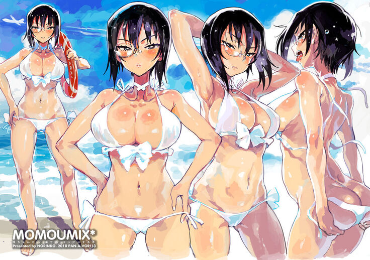 MOMOUMIX -Momo-chan to Umi de Sex Suru Hon- | MOMOUMIX -A Book About Fucking Momo-chan At The Beach -