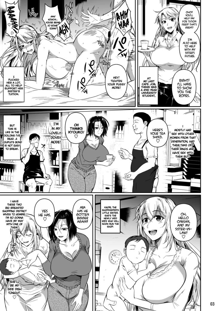 Shoutengai no Ana Zuma-tachi | The Downtown Shopping Street's Wife's Holes