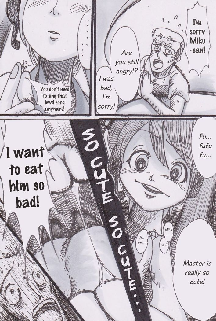 Miku ga Tabeteyanyo w