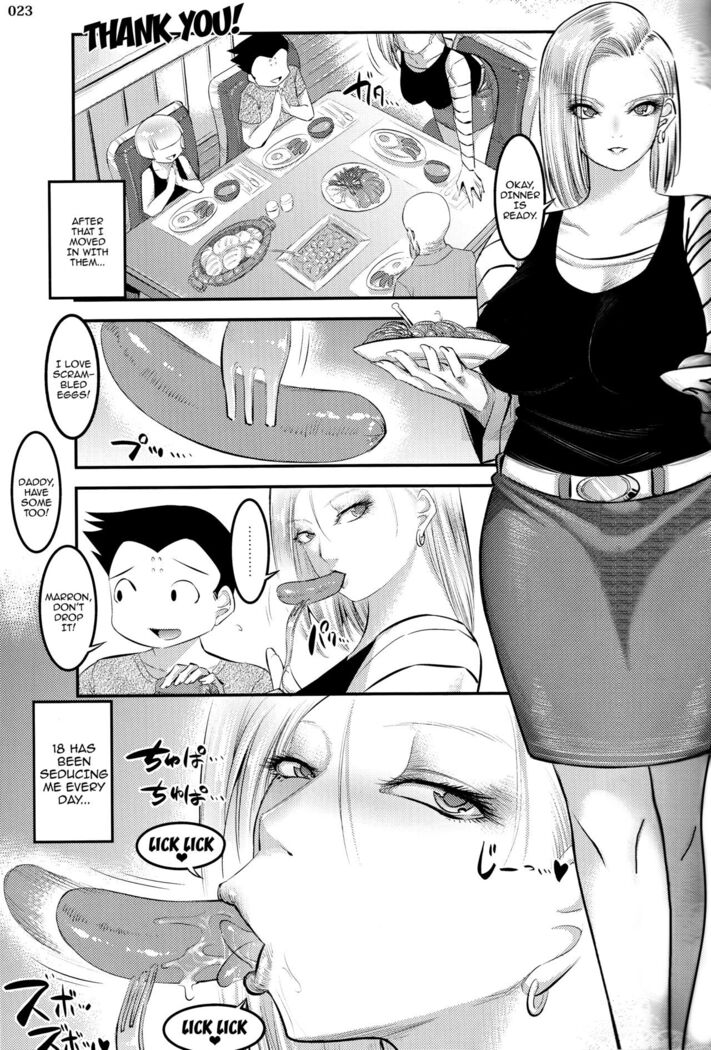 A Story About How Android 18 Squeezes Me Dry Everyday