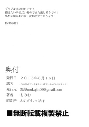 GraBlu Joshi wa Hi Zokusei ga Ichiban Sukebe tte Hontou desu ka? Page #21