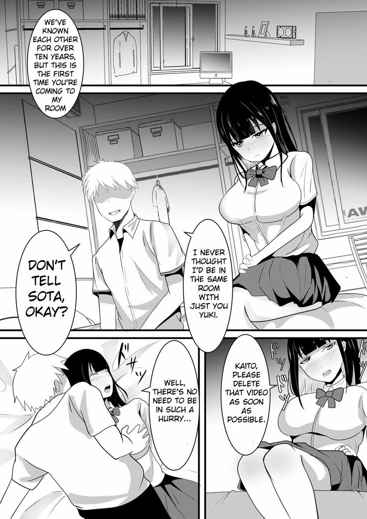 Tousatsu Douga de Kyouhaku sarete Boku no Shinyuu ni Nando mo Okasareru Kanojo