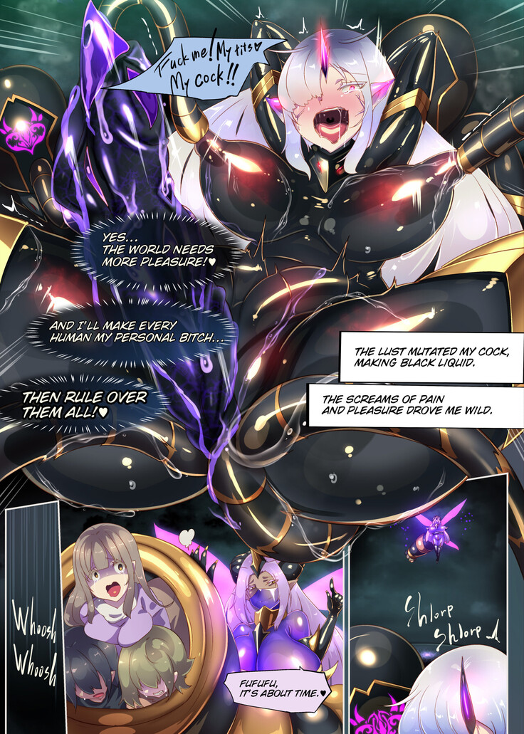The story of the final fallen hero becoming a lewd, high ranking female officer. ーSHINING PEARL SQUAD: GAIN'S NEWEST EXECUTIVE.ー