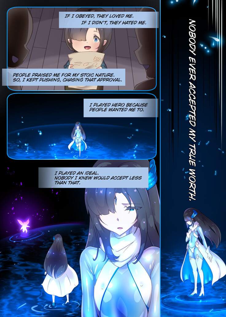 The story of the final fallen hero becoming a lewd, high ranking female officer. ーSHINING PEARL SQUAD: GAIN'S NEWEST EXECUTIVE.ー