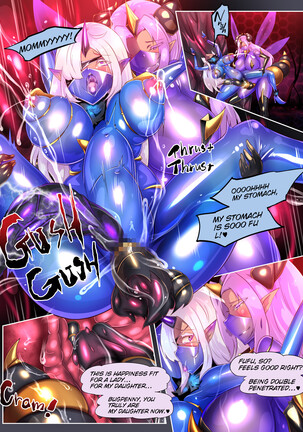 The story of the final fallen hero becoming a lewd, high ranking female officer. ーSHINING PEARL SQUAD: GAIN'S NEWEST EXECUTIVE.ー Page #33
