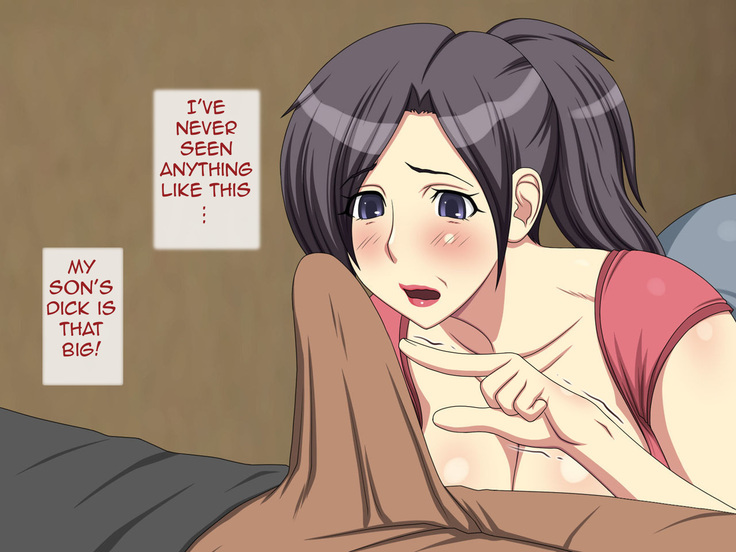 Musuko no Tokudai Chinpo o Mite Hatsujou Shichau Haha