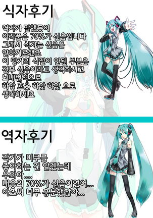 Hatsune Miku Choukyou 39 Nichime | 하츠네 미쿠 조교 39 일째 - Page 20