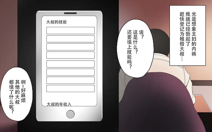 Oji-san Rental ~Shufu-tachi no Himitsu no Asobi~后篇[Chinese]【不可视汉化】