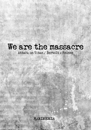 We are the Massacre