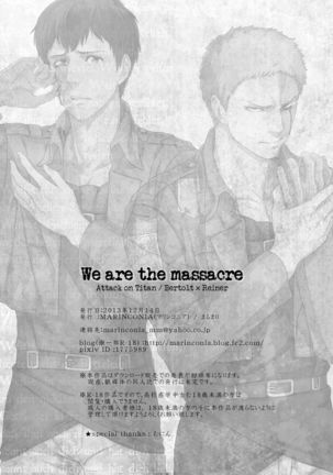 We are the Massacre Page #44