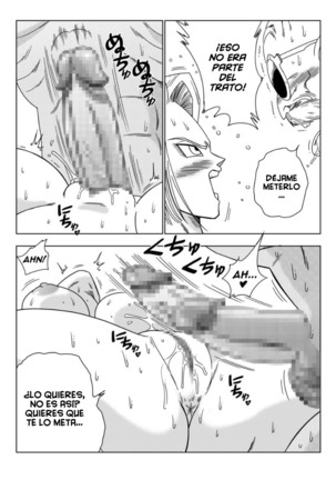 18-gou vs Kame Sennin | Android n18 VS Kamesennin - Page 14